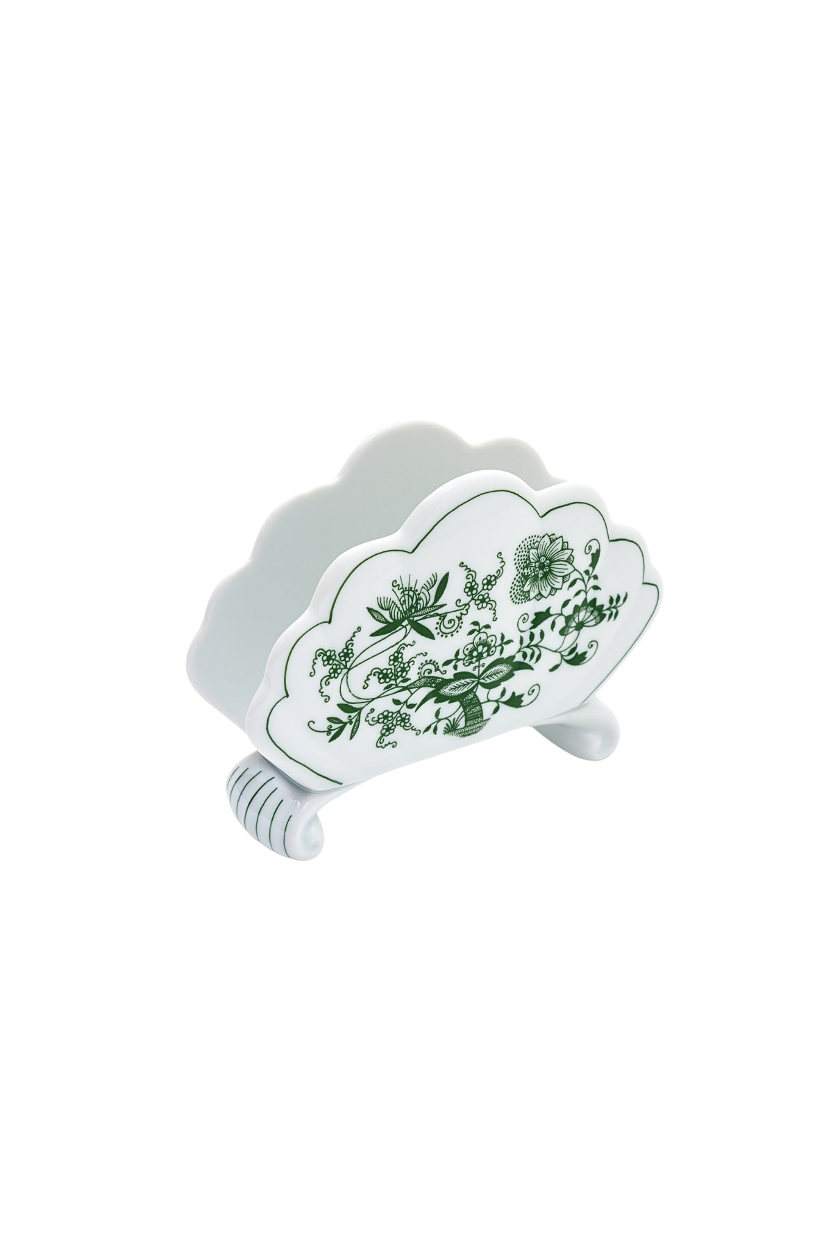 Cesky Porcelan Dubi Cibulak Peçetelik Yeşil